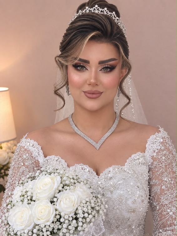نمونه میکاپ عروس