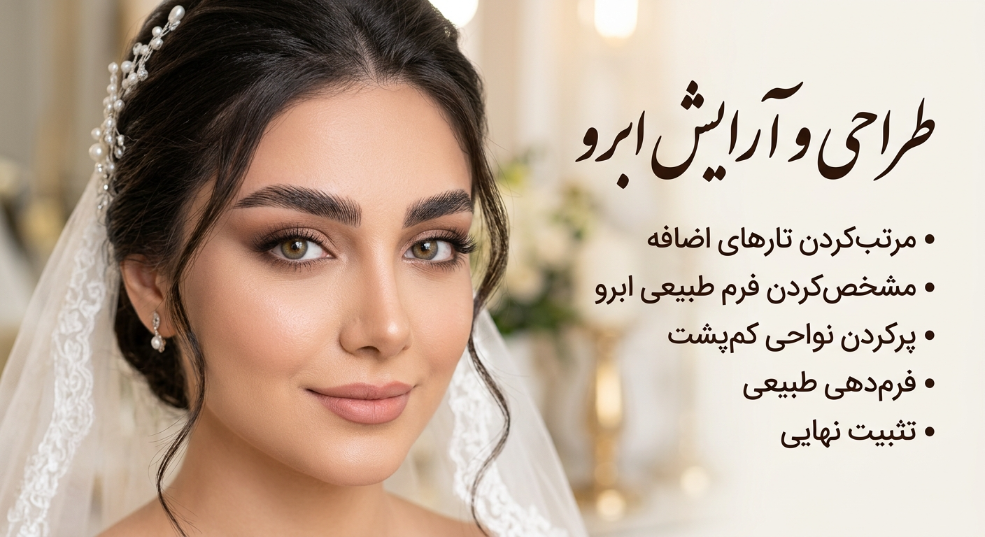 طراحی و آرایش ابرو
