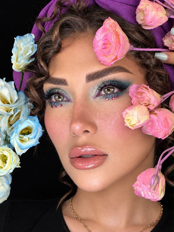 نمونه میکاپ فانتزی پریسا مغانلو
