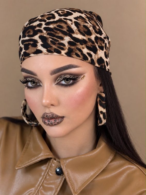 نمونه میکاپ هالووینی پریسا مغانلو