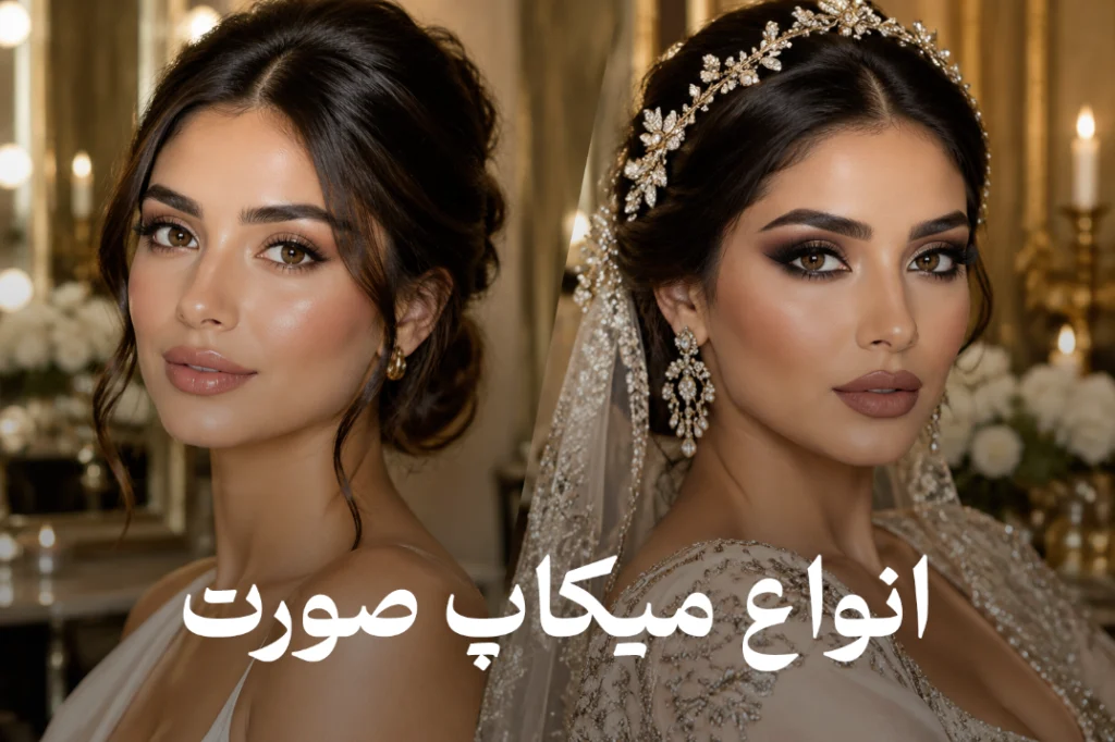 انواع میکاپ صورت